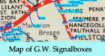 Map of G.W. Signalboxes